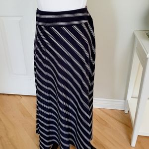 Talbots Petite A Line Maxi Skirt